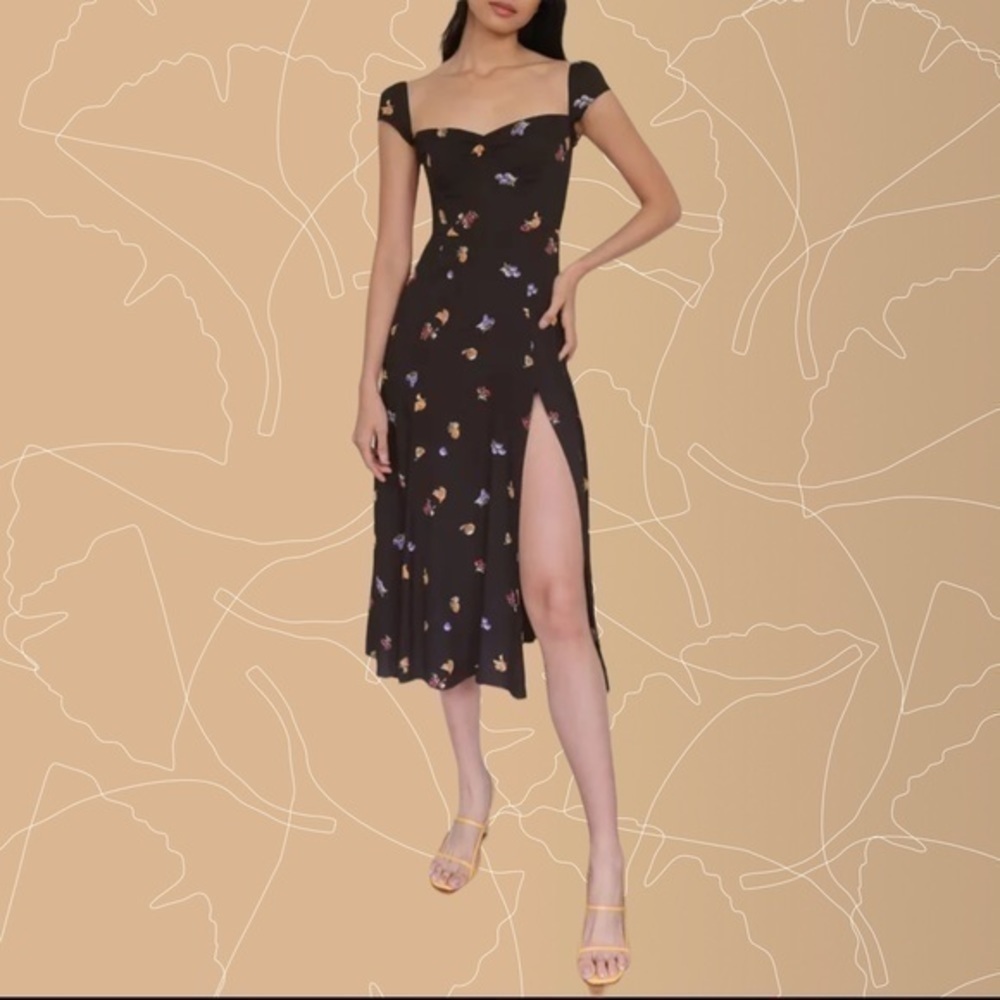 Brand new Black MIDI dress - Picture 2 of 5
